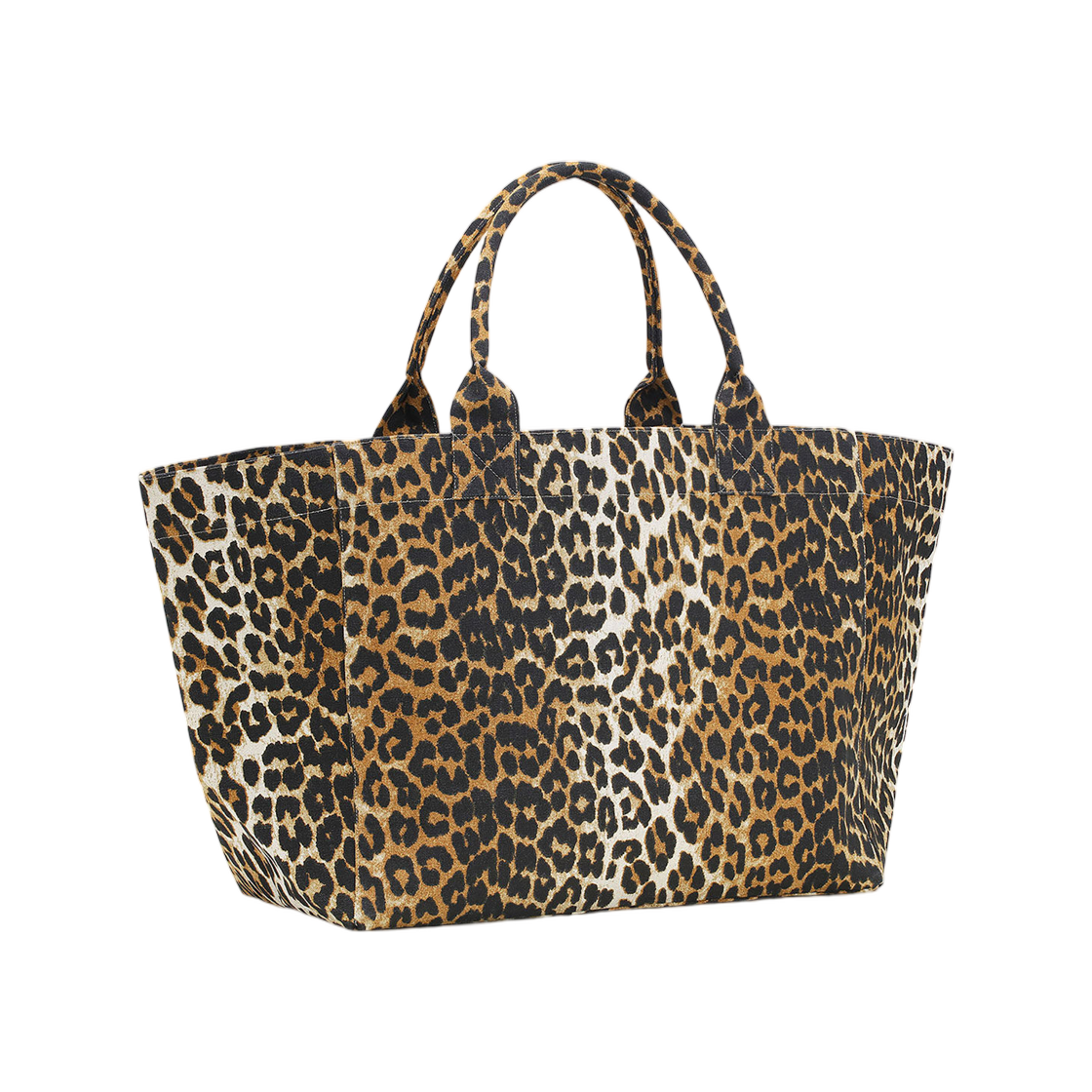 가니 레오파드 XXL 토트 레오파드(Ganni Leopard XXL Tote Leopard) - 2