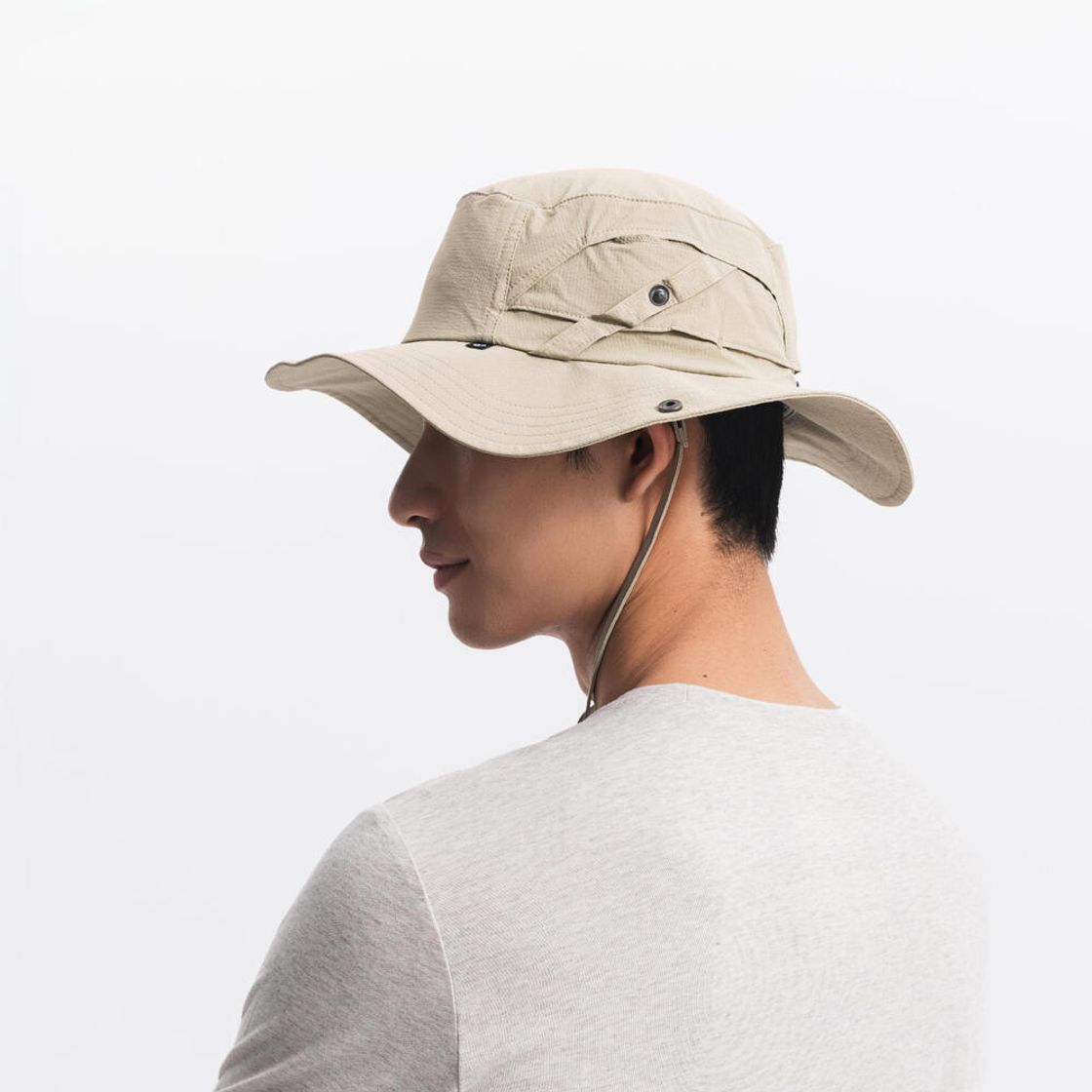 데카트론 하이킹 자외선 차단 모자 M 500 캐시미어 베이지(DECATHLON Hiking UV Protection Hat M 500 Cashmere Beige) - 6
