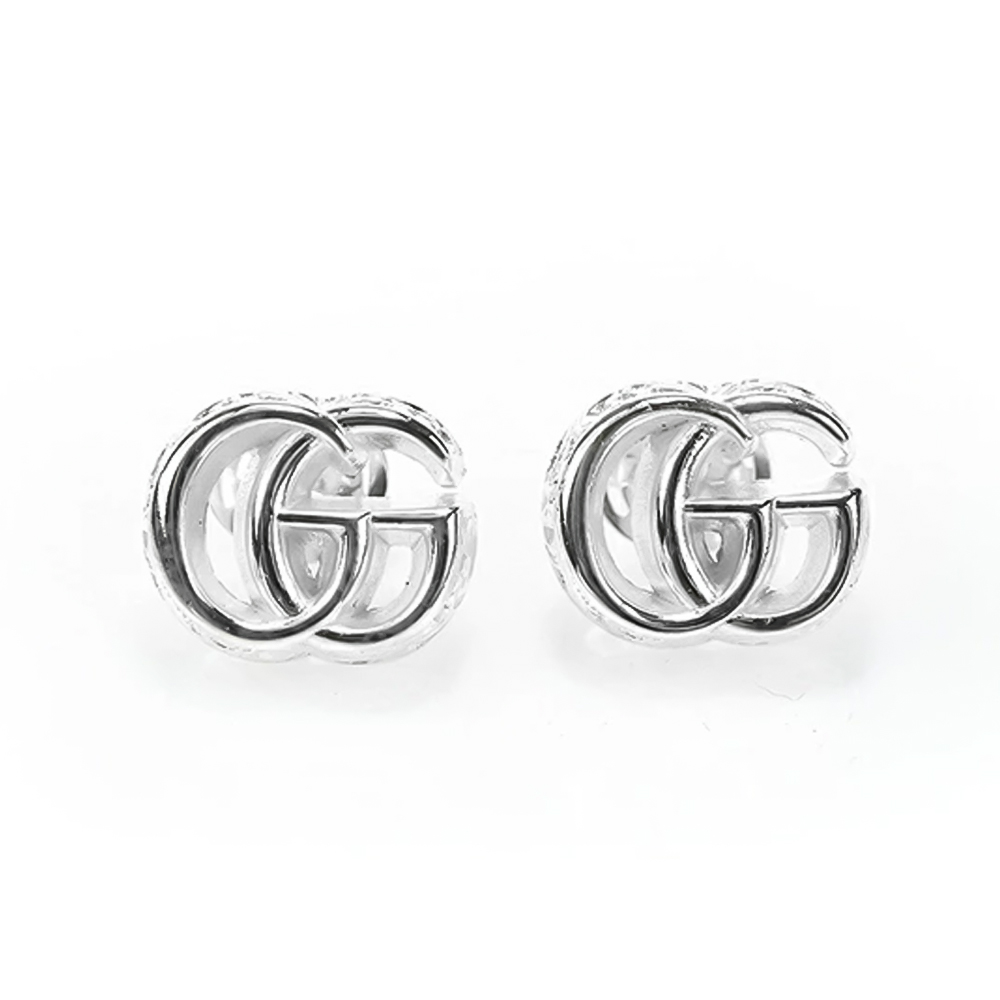 [25% 쿠폰] 구찌 GG 마몽 이어링 925 스털링 실버([25% 쿠폰] Gucci GG Marmont Earrings 925 Sterling Silver) - 2