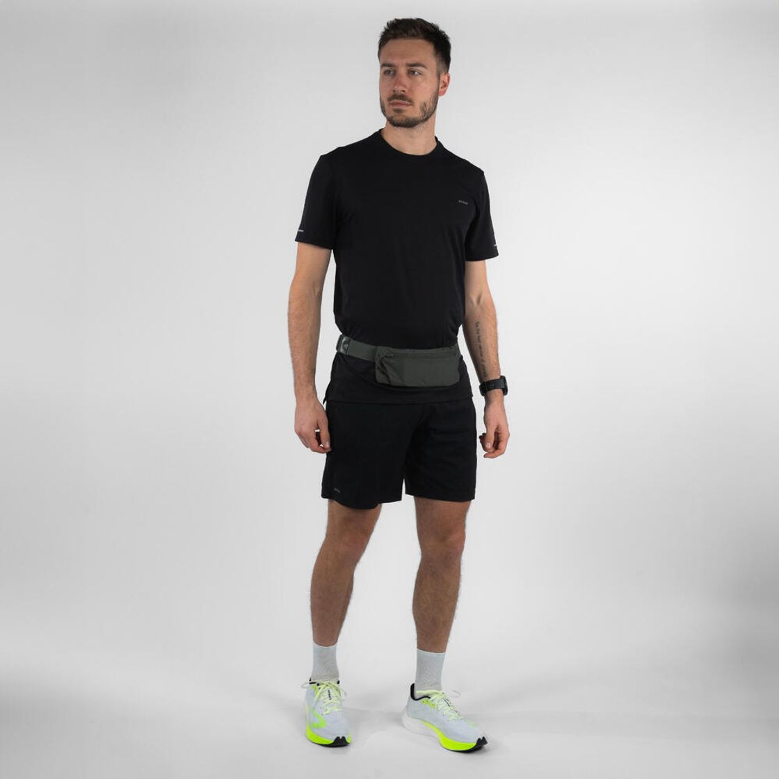 데카트론 러닝 스마트폰 벨트 베이직 2 어반 그린(DECATHLON Running Smartphone Belt Basic 2 Urban Green) - 6