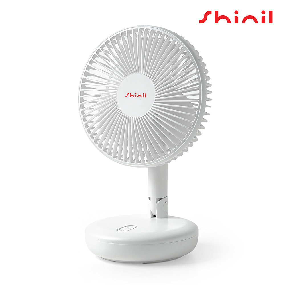 신일 저소음 좌우 자동회전 탁상용 선풍기 무선 사무실 책상 미니(SHINIL Desktop Electric Fan with Compact Design, Quiet Operation for Home Office SIF-D07AO) - 2