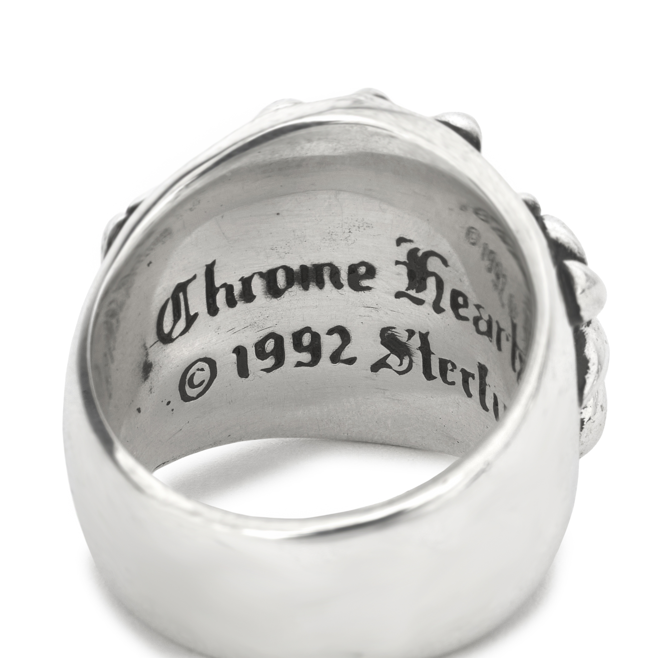 크롬하츠 키퍼 링 실버(Chrome Hearts Keeper Ring Silver) - 4