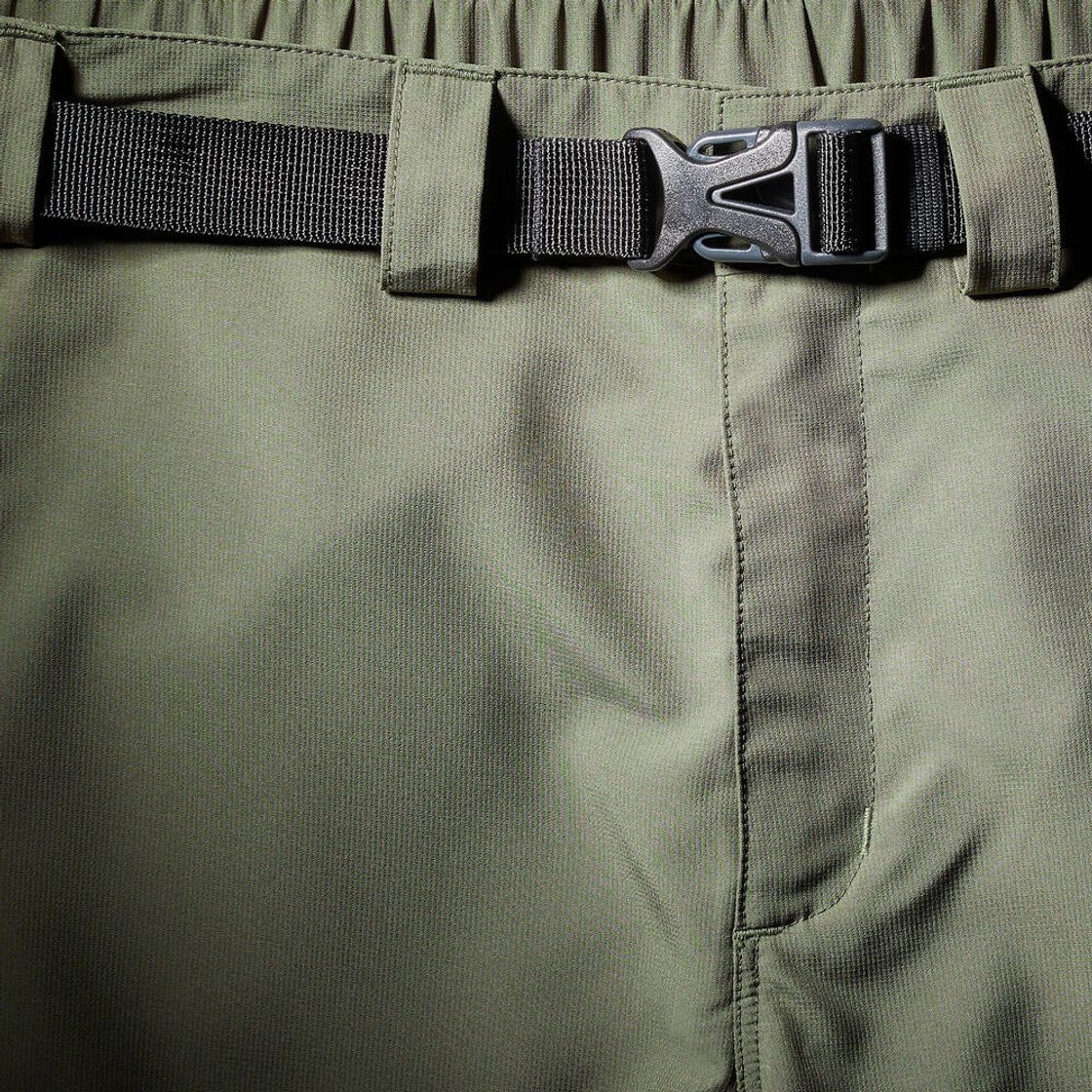 데카트론 남성 백패킹 투인원 집오프 바지 MT500 브론즈 카키 그린(DECATHLON Men's Backpacking 2-in-1 Zip-Off Trousers MT500 Bronze Khaki Green) - 5