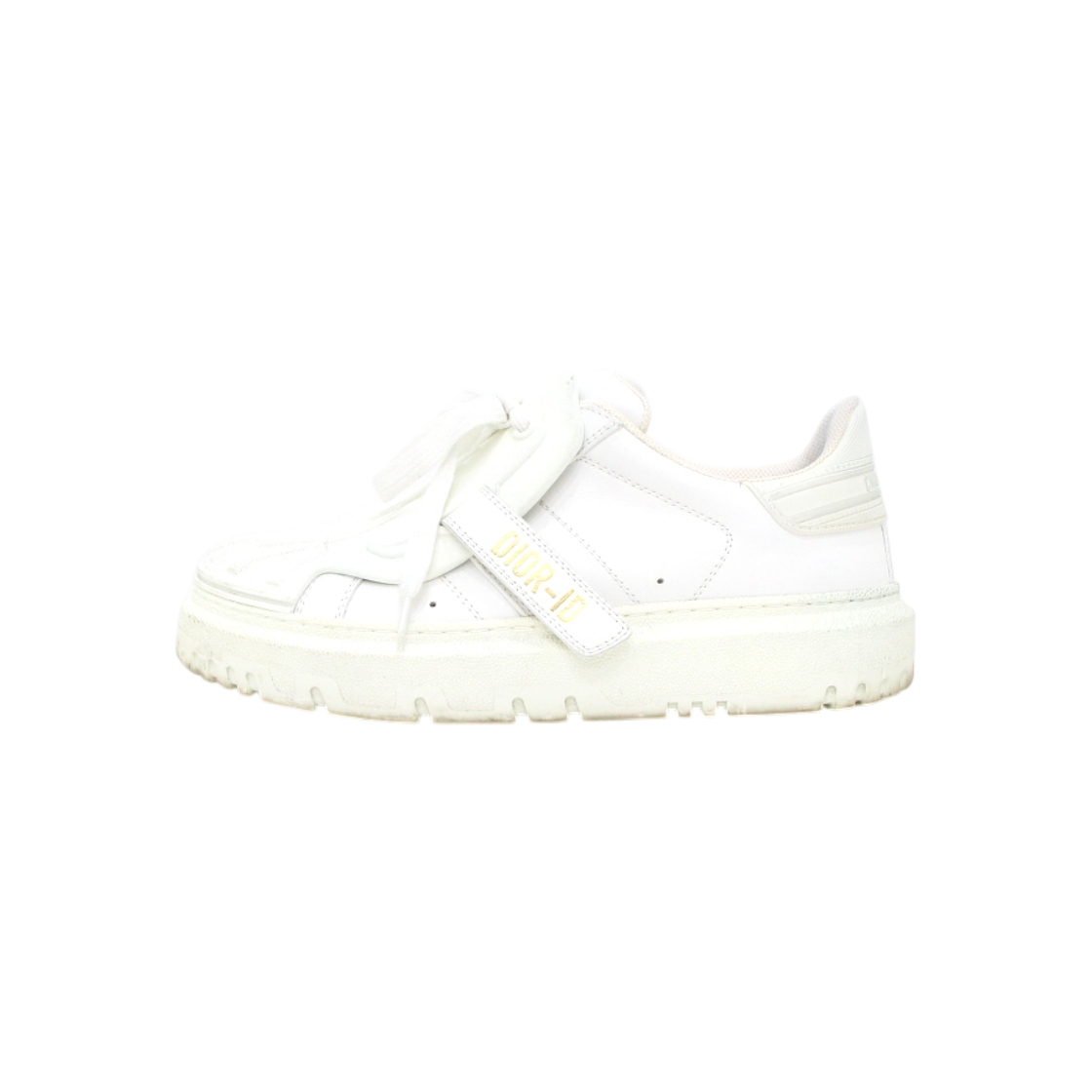 ITUUE7W2SLQT Dior KCK278CRRS10W White Leather ID Sneakers