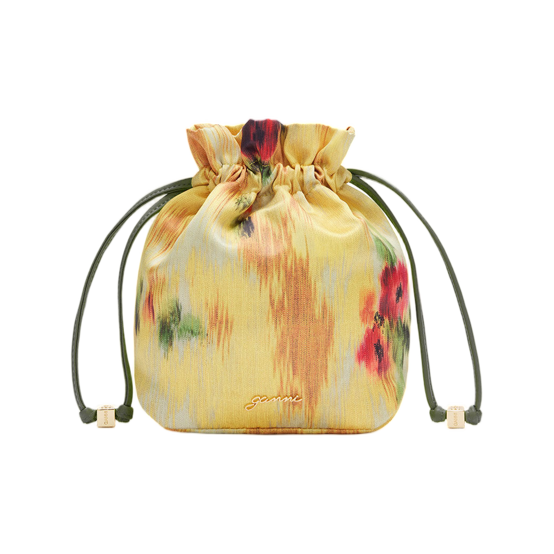 가니 파우치 프린티드 태피터 오로라(Ganni Pouch Printed Taffeta Aurora)