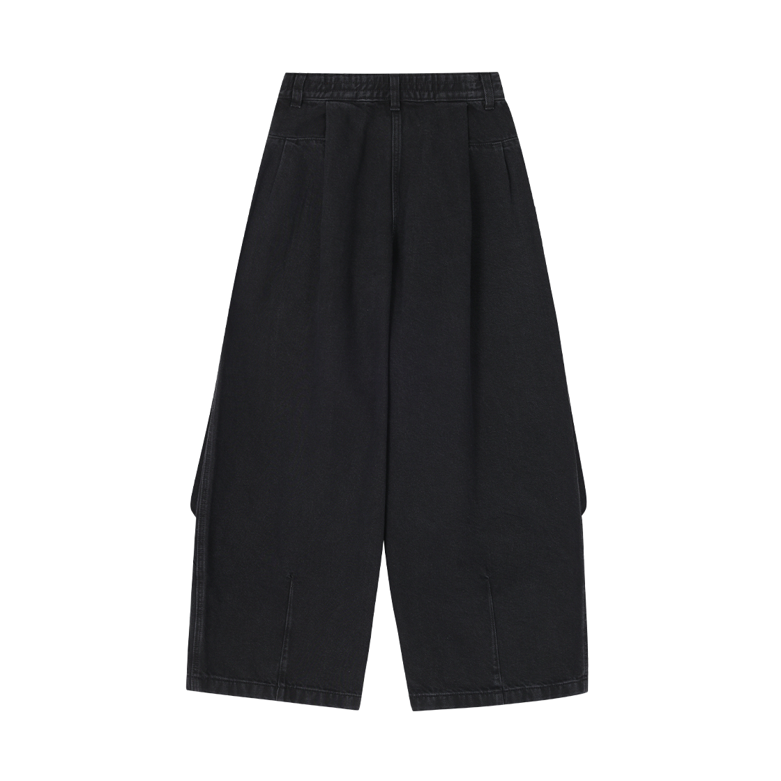 (W) 송지오 컬렉션 바이어스 드레이프 데님 블랙((W) SONGZIO COLLECTION Bias Drape Denim Black) - 2