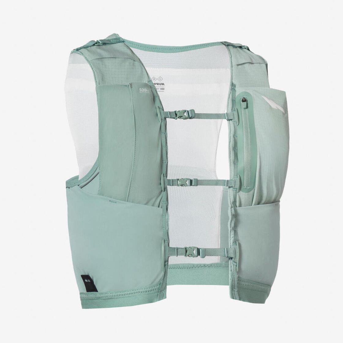 데카트론 경량 트레일러닝 베스트 5L 프로즌 그린(DECATHLON Lightweight Trail Running Vest 5L Frozen Green) - 2