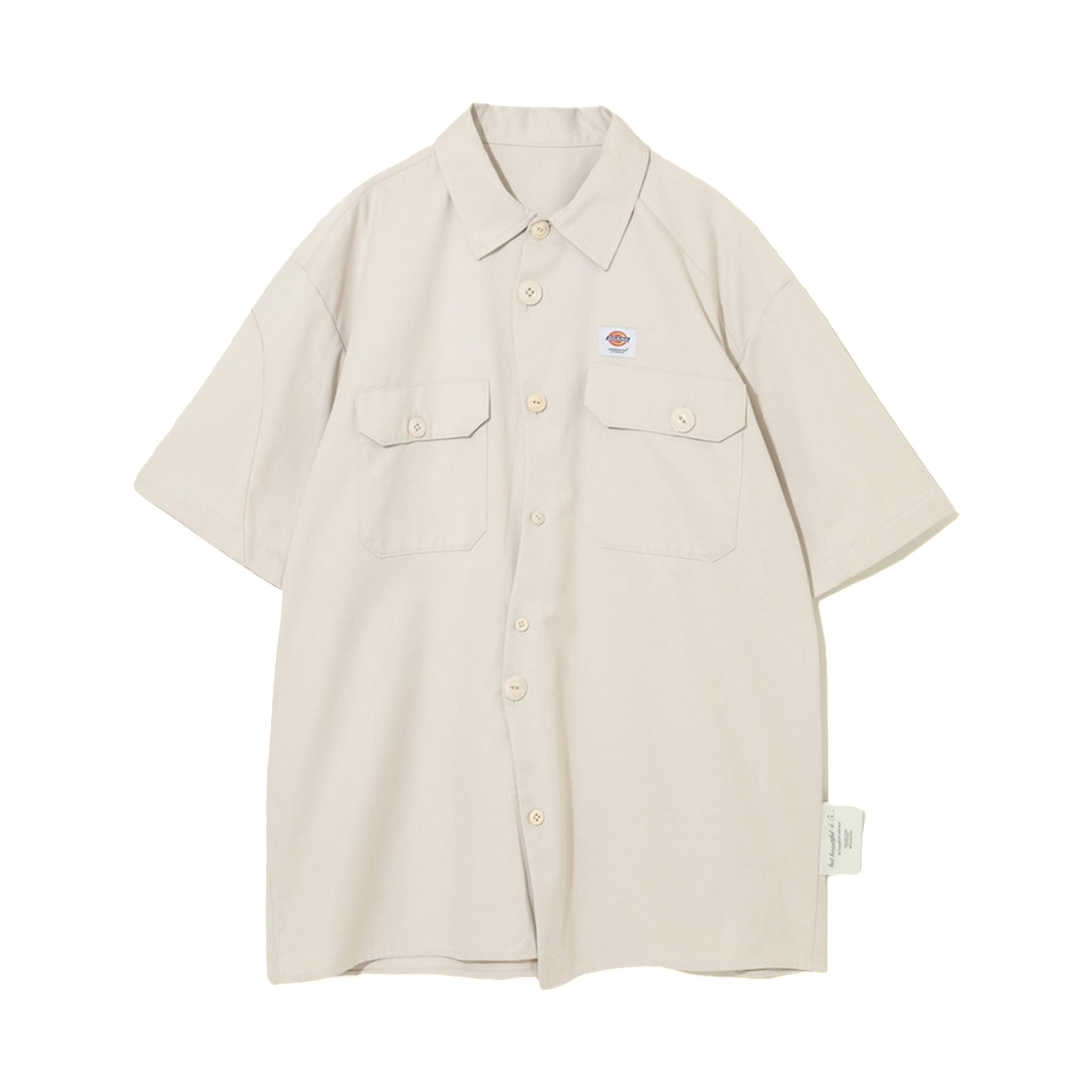 디키즈 x 언더커버 숏슬리브 워크셔츠 스톤(Dickies x Undercover S/S Work Shirt Stone)