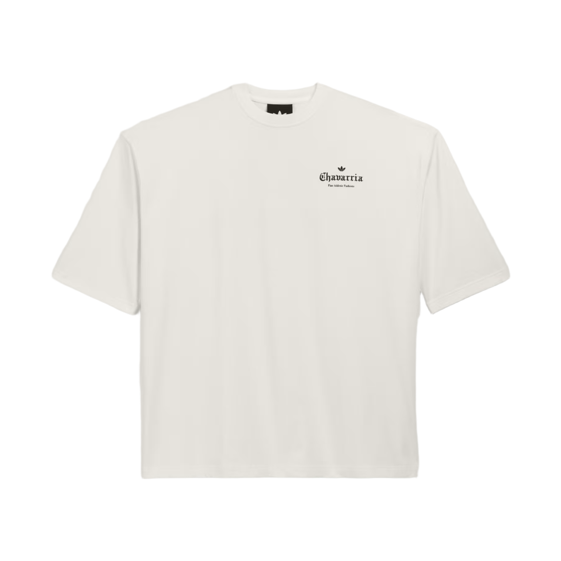 아디다스 x 윌리 차바리아 로고 숏슬리브 티셔츠 오프 화이트 - KR 사이즈(Adidas x Willy Chavarria Logo Short Sleeve T-Shirt Off White - KR Sizing) - 1