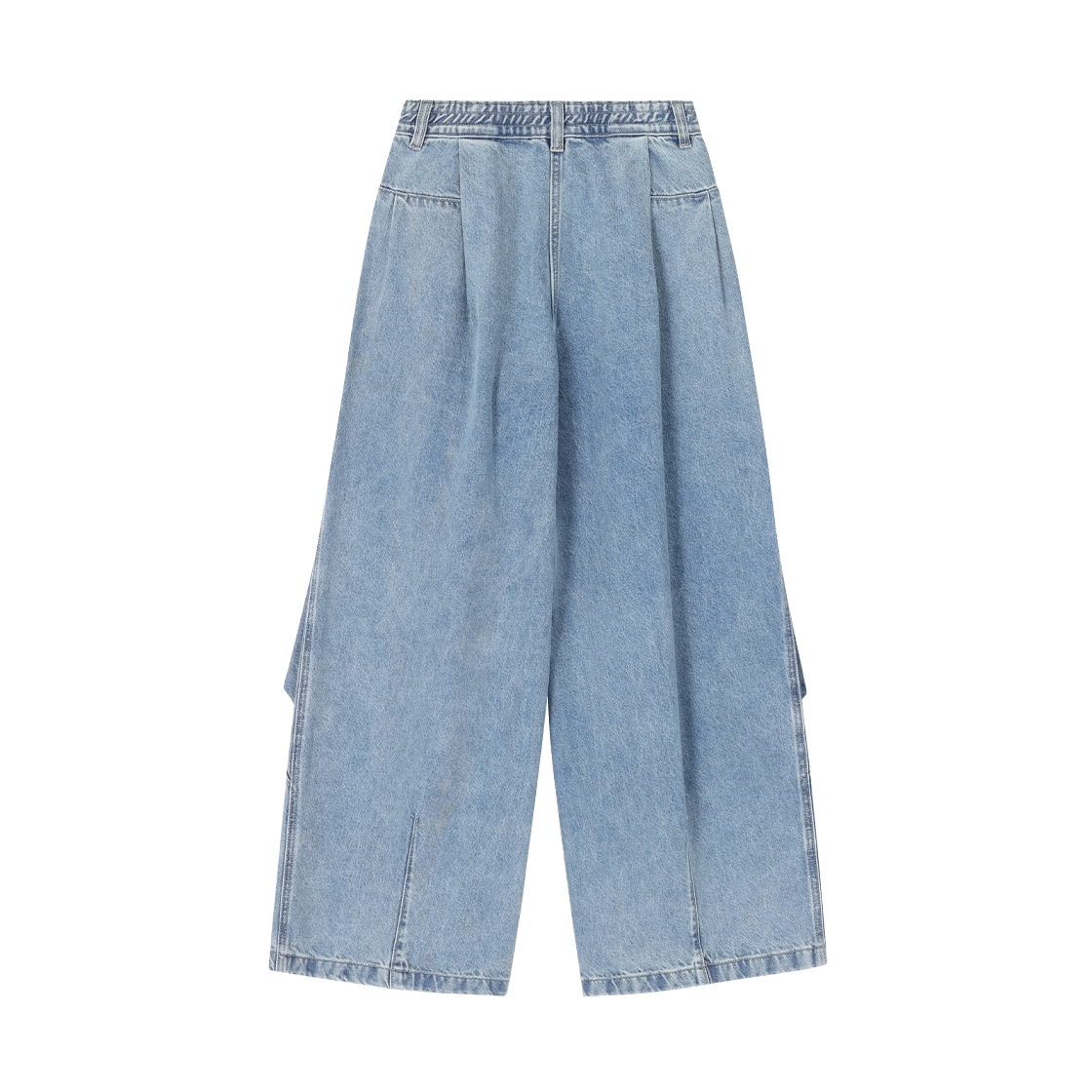 (W) 송지오 컬렉션 바이어스 드레이프 데님 블루((W) SONGZIO COLLECTION Bias Drape Denim Blue) - 2