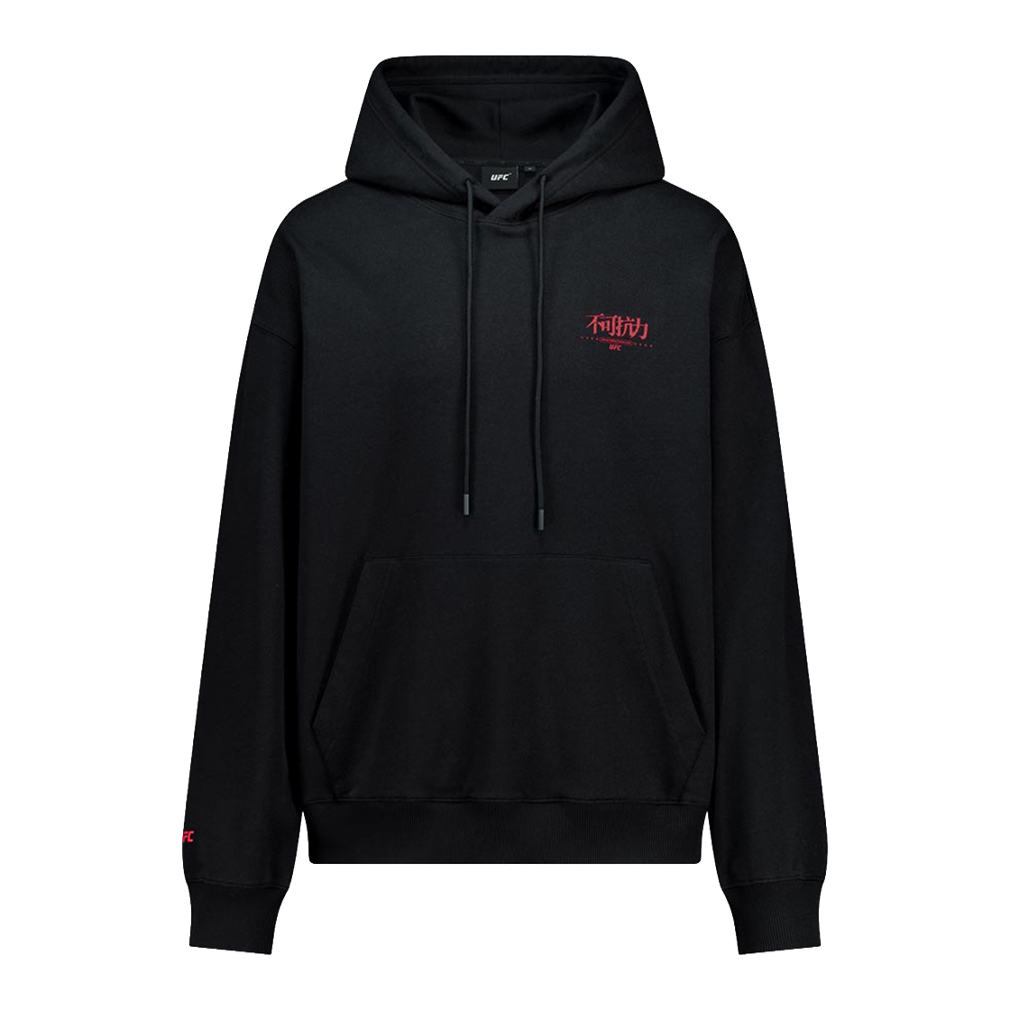유에프씨 스포츠 불가항력III 오버핏 후드티 블랙 U2HDW1309BK(UFC SPORT Undeniable Force III Oversized Fit Hoodie Black) - 3