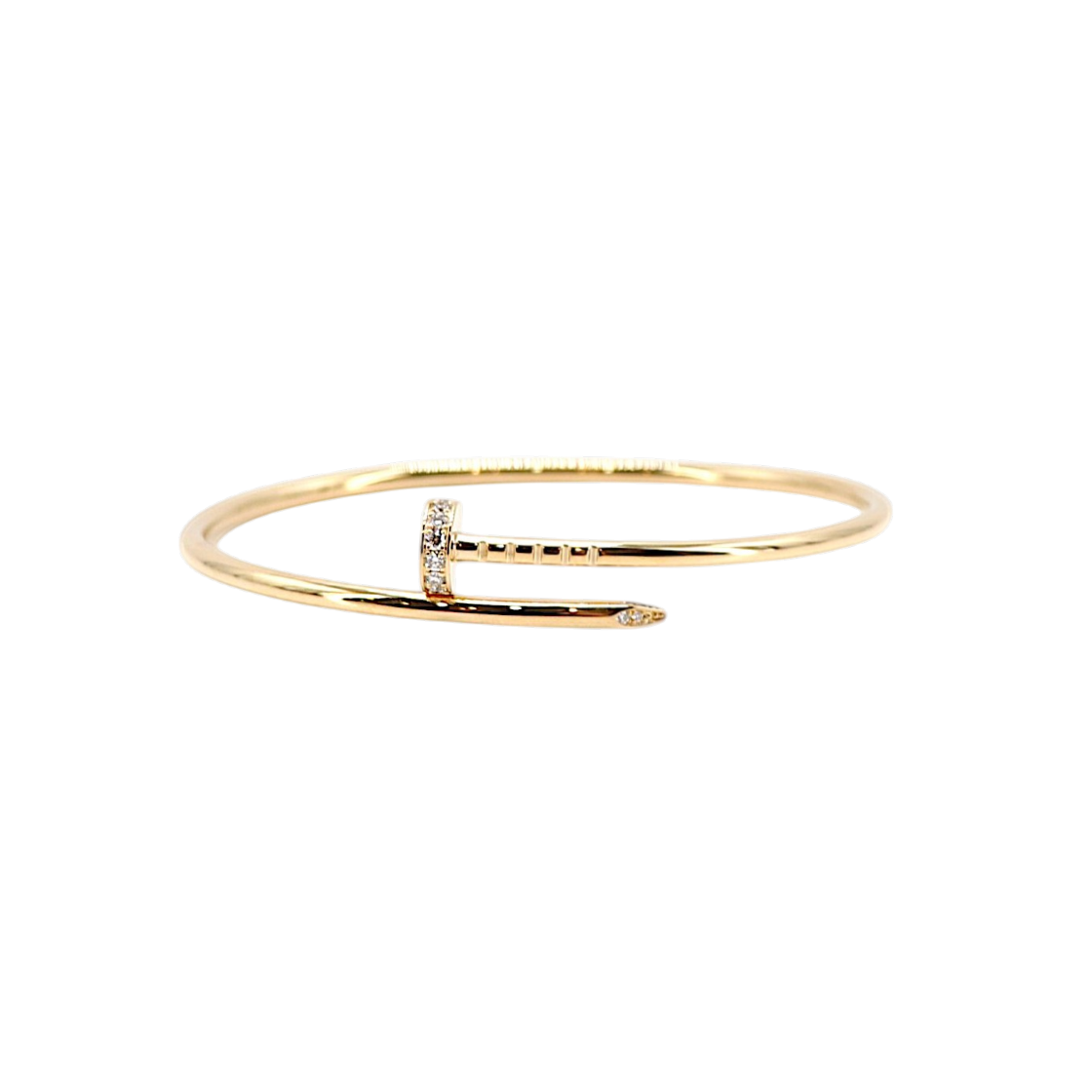 까르띠에 저스트 앵끌루 스몰 다이아 옐로우골드 16호(Cartier Juste un Clou Small Diamond Yellow Gold Ring) - 1