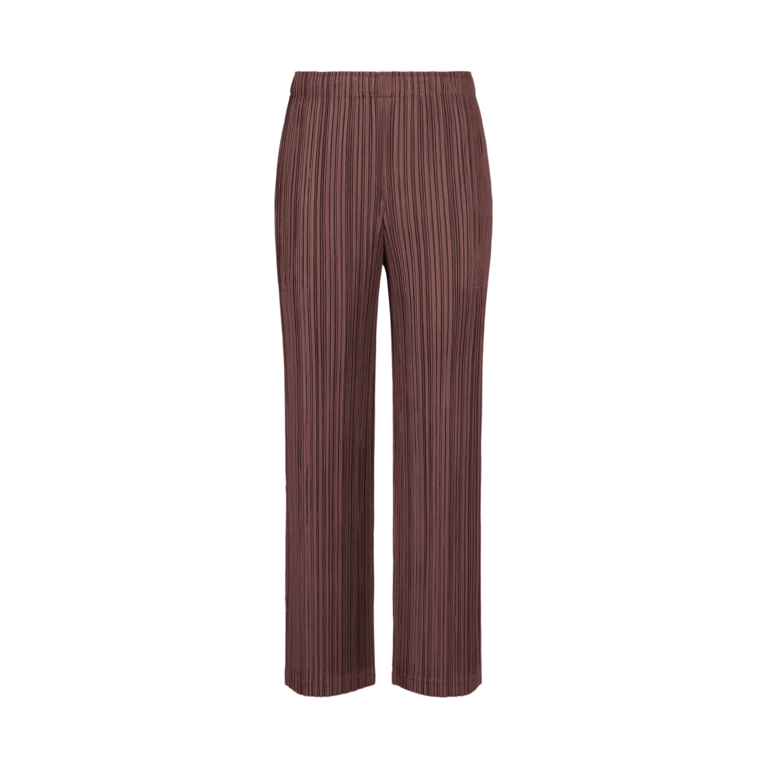 PP61-JF372-84 (W) Pleats Please Issey Miyake Thicker Bottoms 1 Pants Bordeaux