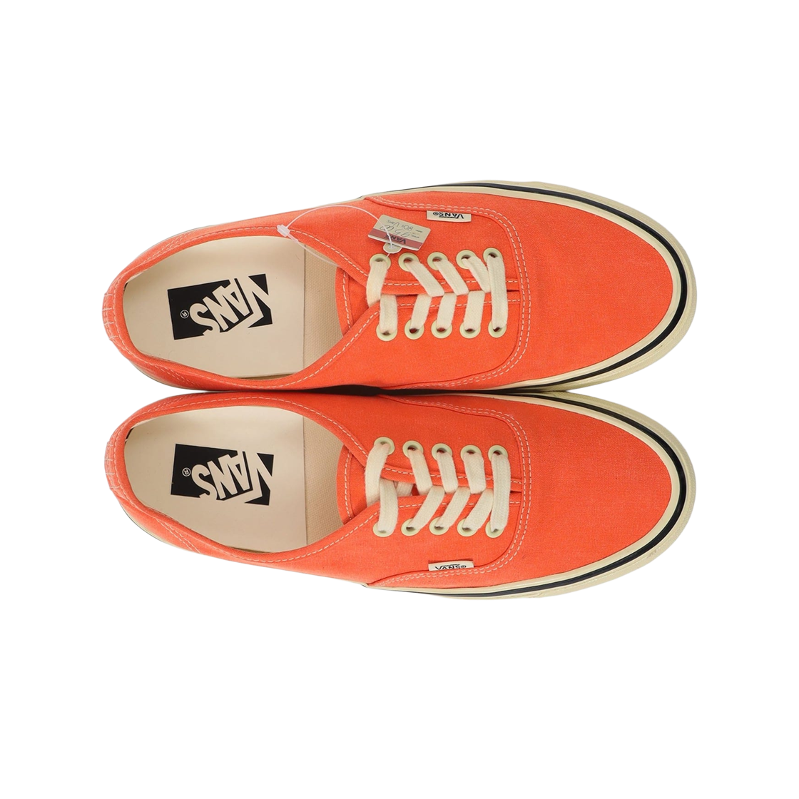 (W) 반스 x 빔즈 보이 어센틱 빈티지 오렌지((W) Vans x Beams Boy Authentic Vintage Orange) - 2