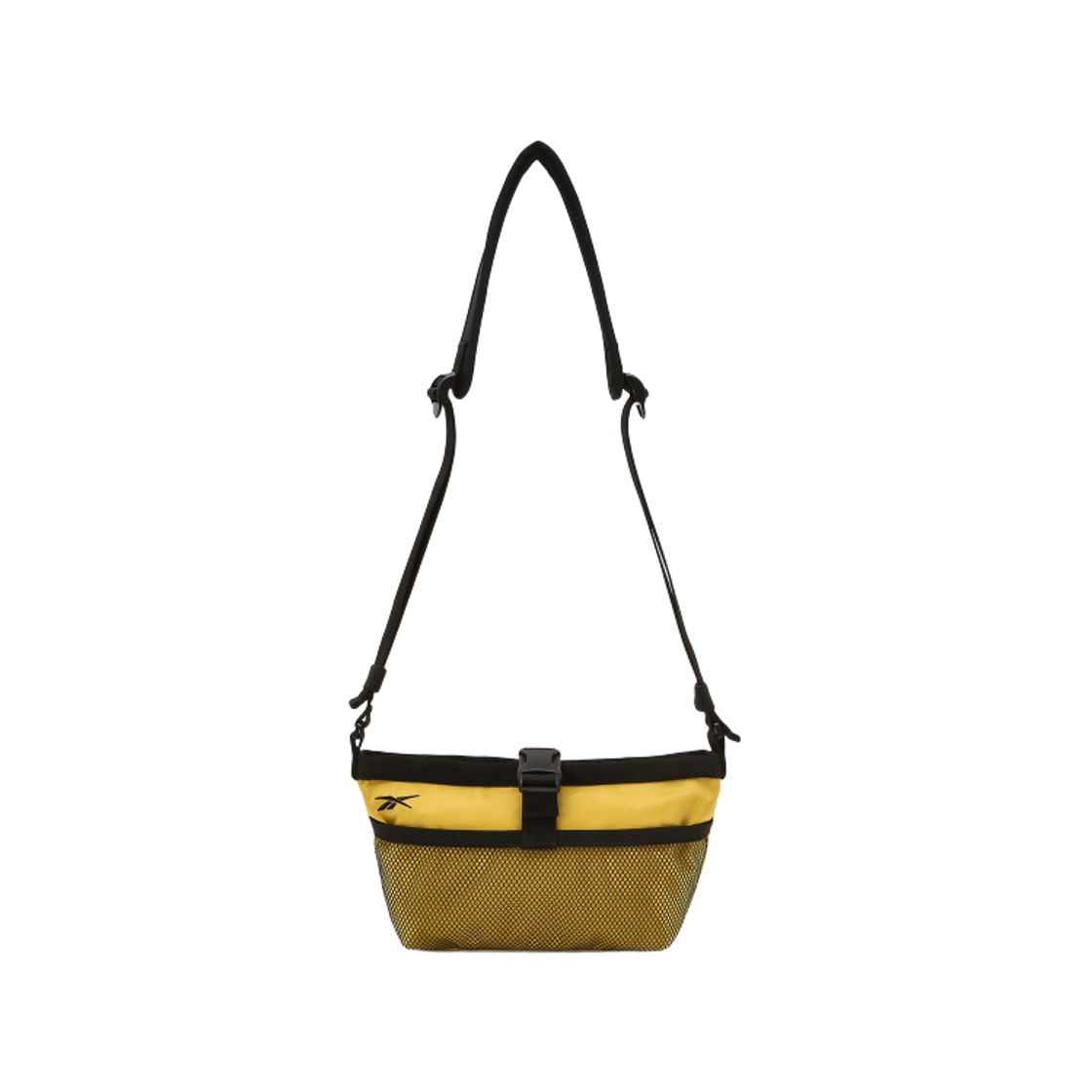 리복 메쉬 포켓 미니 크로스백 옐로우(Reebok Mesh Pocket Mini Cross Bag Yellow)