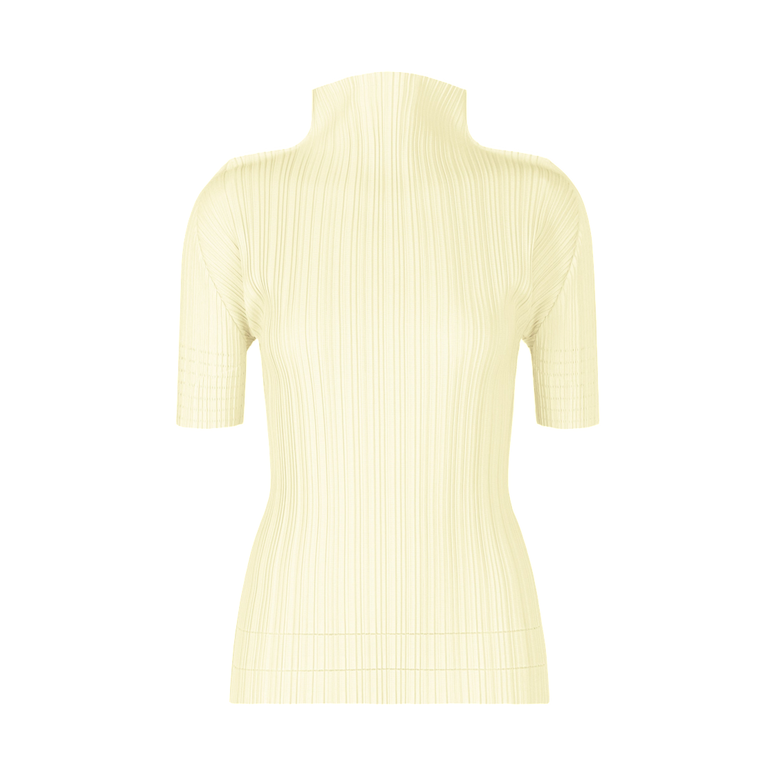 PP61-JK933-2 (W) Pleats Please Issey Miyake Soft Pleats Top Off White