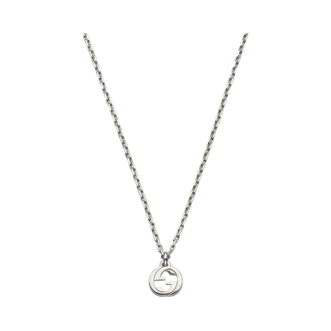 YBB796355001 [20% 쿠폰] Gucci Interlocking Chain Necklace 925 Sterling Silver