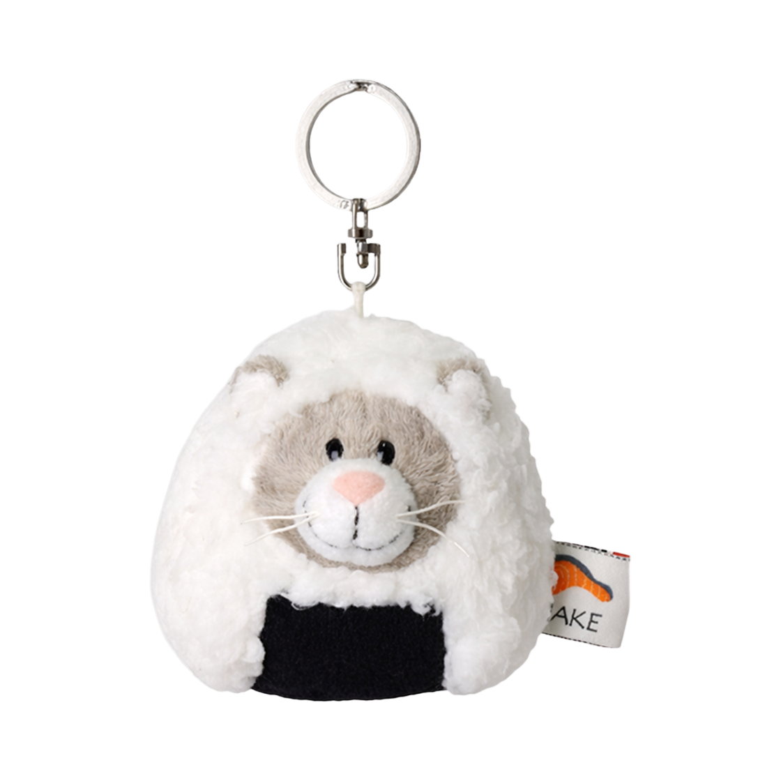 니키 그레이캣 주먹밥 키링 8cm([KREAM 단독] NICI Grey Cat head rice ball)