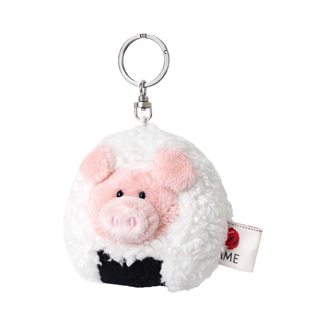 니키 핑크돼지 주먹밥 키링 8cm([KREAM 단독] NICI Pink Pig head rice ball)