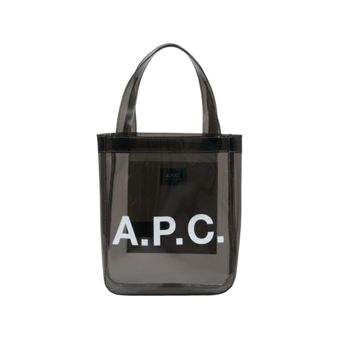 PUACD-M67048-LAD A.P.C. Lou Small Tote Bag Charcoal Grey