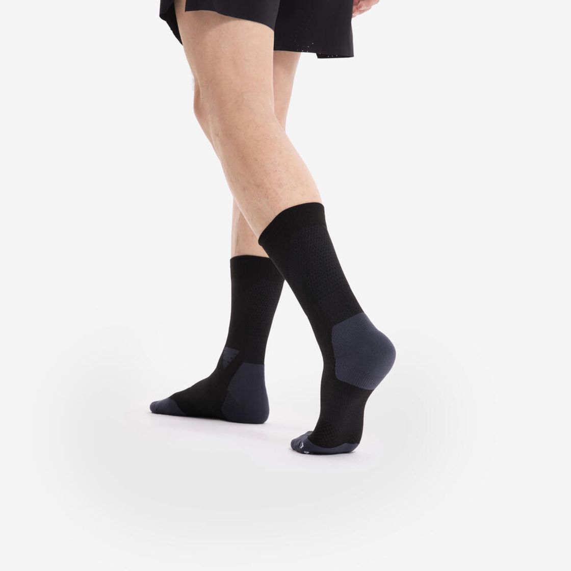 데카트론 러닝 장목 스트랩 양말 1켤레 런 900 스모크 블랙(DECATHLON Running High-Cut Strap Socks 1 Pair Run 900 Smoked Black) - 7