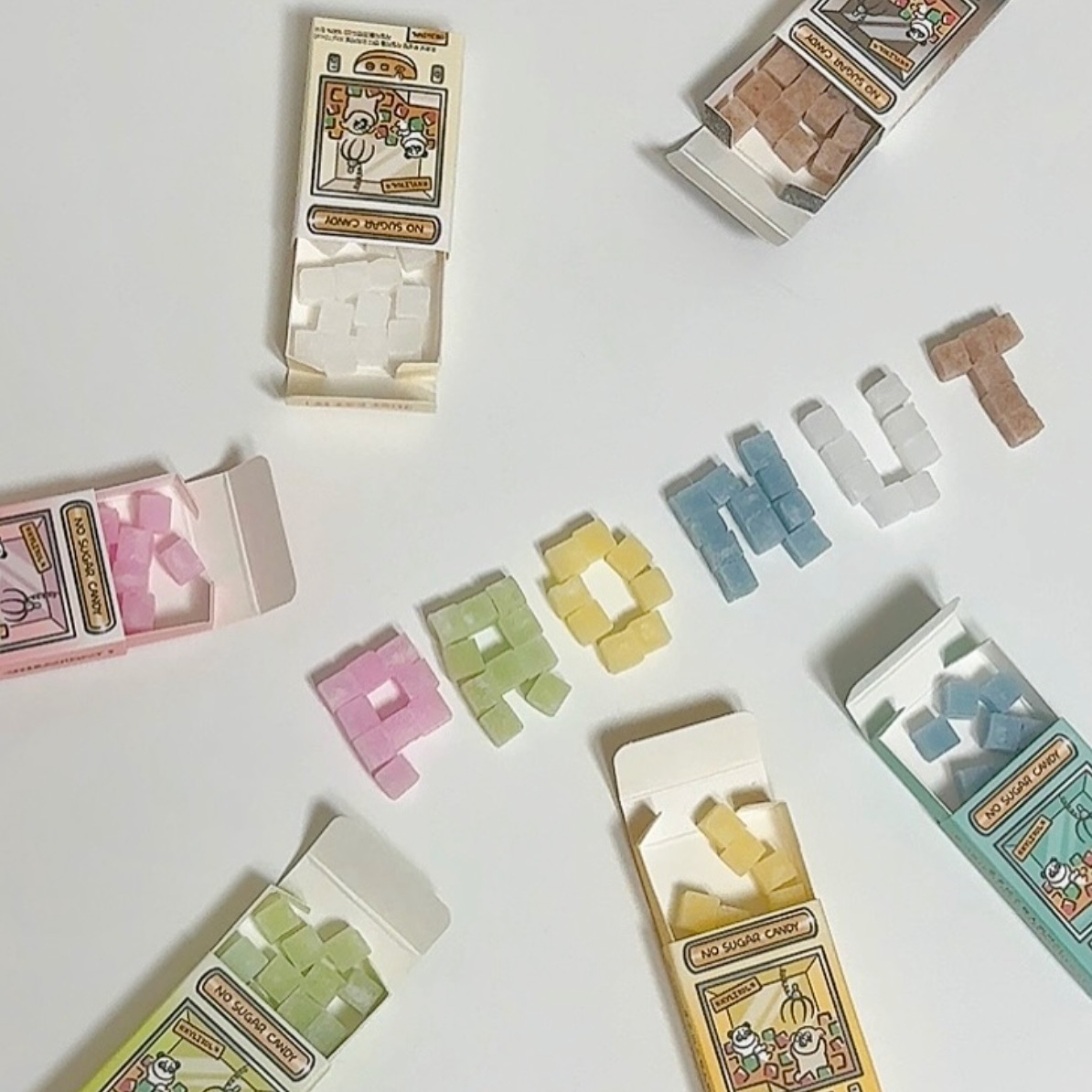 PRONUT Sugar-Free Xylitol Candy 6pack, PRONUT Sugar-Free Xylitol Candy 4pack 착용 스타일