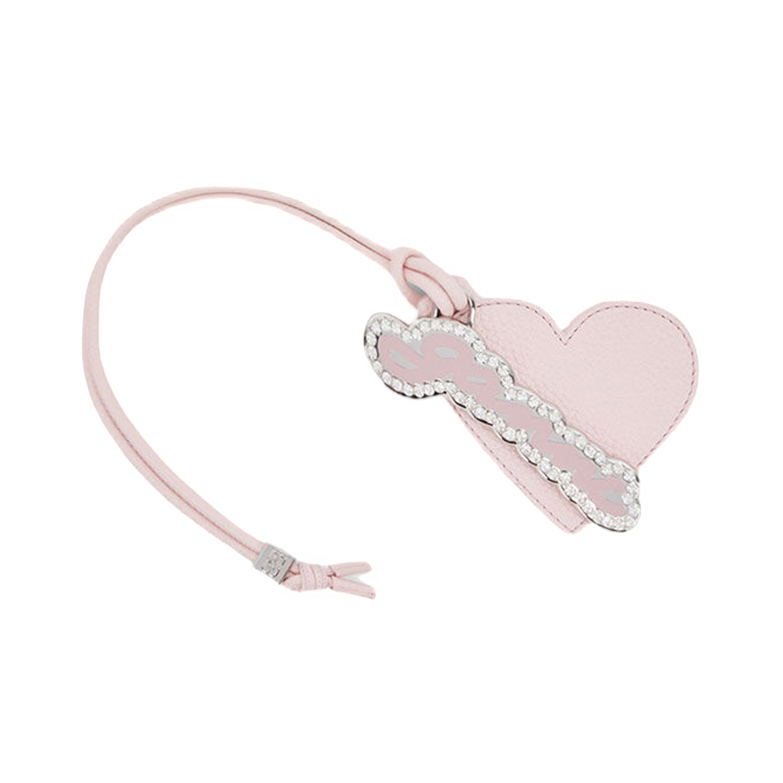 가니 하트 미러 핑크 초크 핑크(Ganni Heart Mirror Pink Chalk Pink)