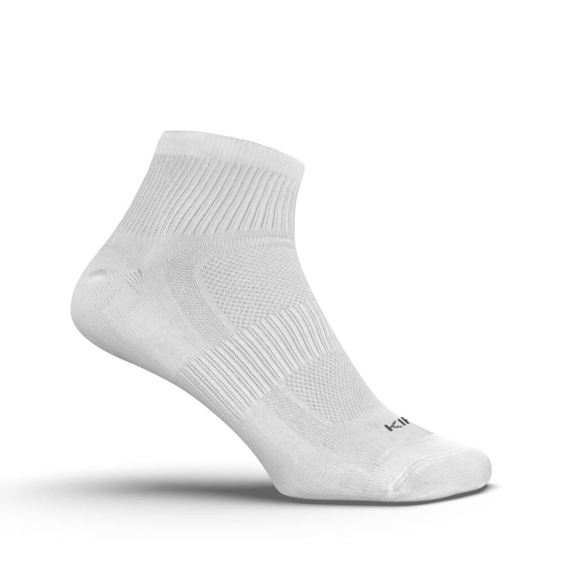 데카트론 러닝 단목 양말 3켤레 런100 울트라 화이트(DECATHLON Running Low Socks 3 Pairs Run 100 Ultra White) - 4