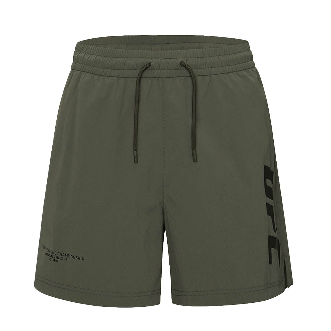유에프씨 스포츠 에센셜 릴렉스핏 쇼츠 다크 카키 U2SPW2301DK(UFC SPORT Essential Relaxed Fit Short Pants Dark Khaki) - 2