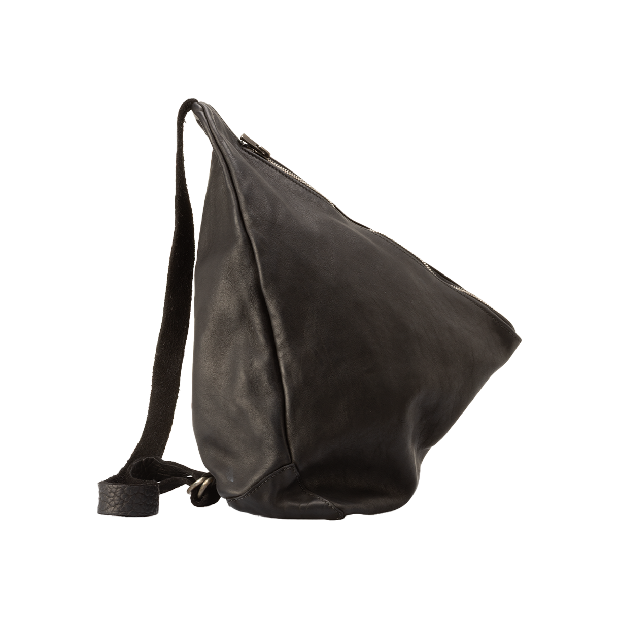 구이디 미디엄 백팩 블랙 - 26SS(Guidi Medium Backpack Black - 26SS) - 2