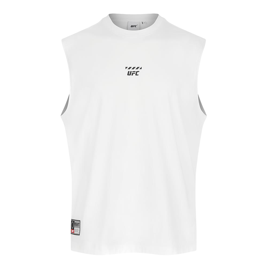 U2SLW2101WH UFC SPORT Glory 93 Mega Oversized Fit Sleeveless White