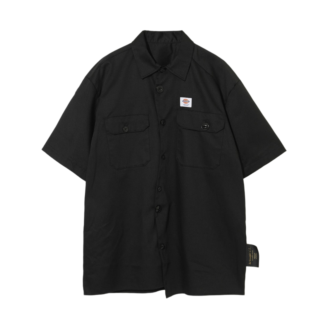 디키즈 x 언더커버 숏슬리브 워크셔츠 블랙(Dickies x Undercover S/S Work Shirt Black)