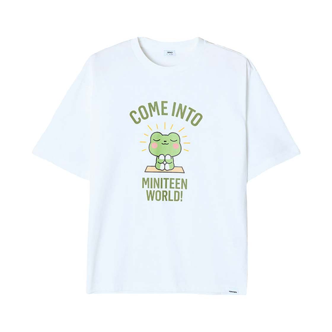 스파오 x 미니틴 숏슬리브 티셔츠 그린(Spao x Miniteen Short Sleeve T-Shirt Green) - 1