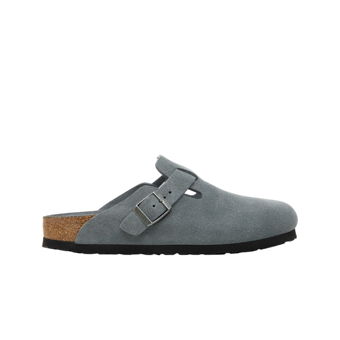 1030874 Birkenstock Boston Soft Footbed Basalt Gray Tonal - Narrow
