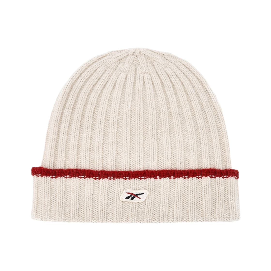리복 벡터 와펜 비니 오트밀(Reebok Vector Wappen Beanie Oatmeal)