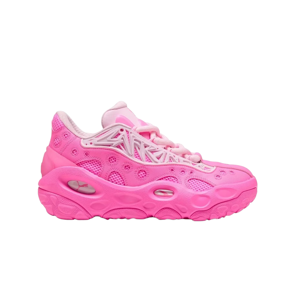 푸마 라멜로 볼 라프랑스 RNR 포이즌 핑크 페일 핑크(Puma Lamelo Ball Lafrance RNR Poison Pink Pale Pink)