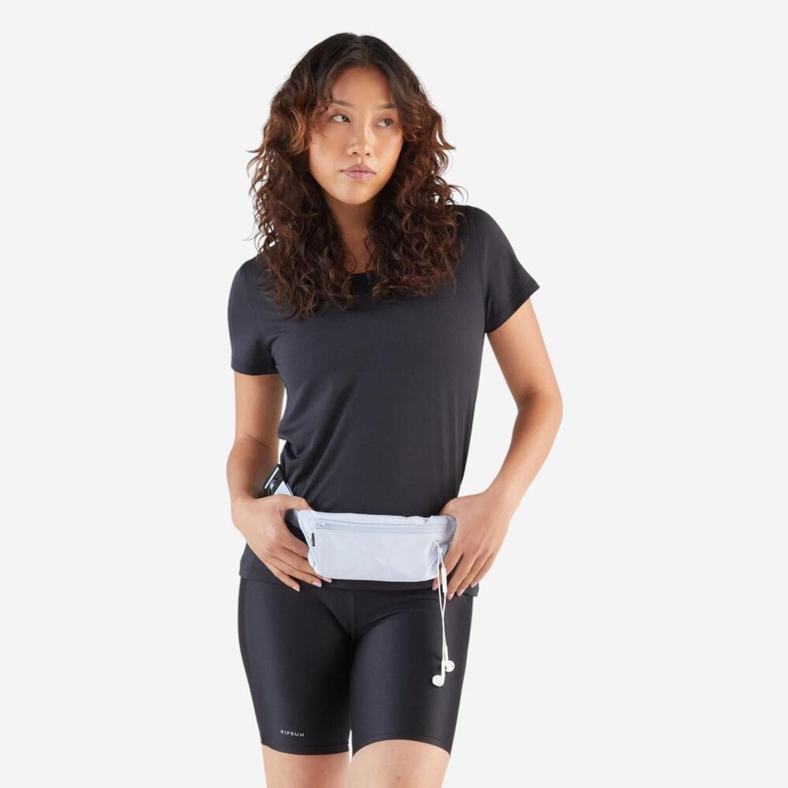데카트론 러닝 스마트폰 벨트 베이직 2 포기 블루(DECATHLON Running Smartphone Belt Basic 2 Foggy Blue) - 3
