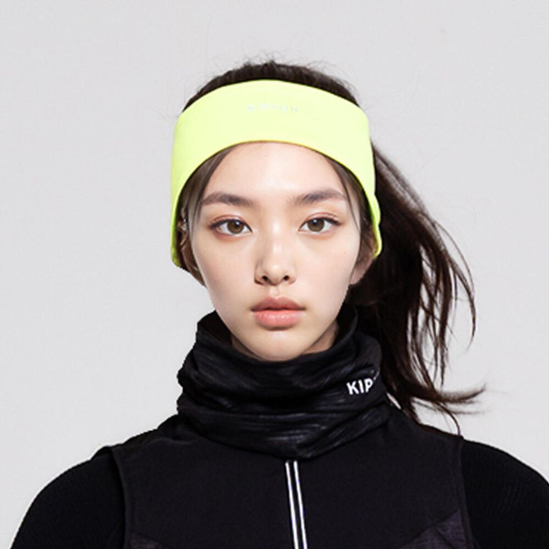 데카트론 러닝 보온 헤드밴드 런 웜 플루오 애시드 옐로우(DECATHLON Running Warm Headband Run Warm Fluo Acid Yellow) - 4