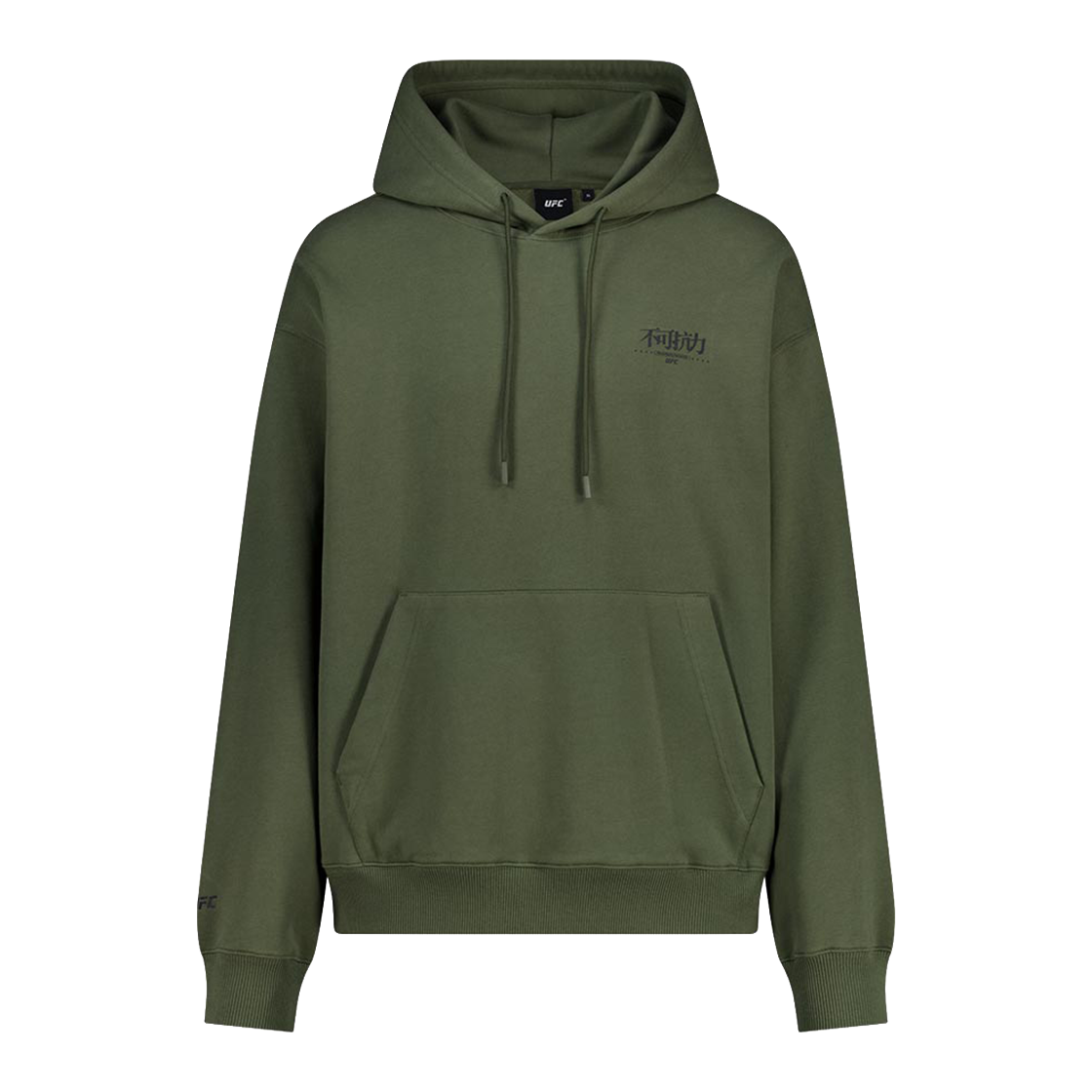 유에프씨 스포츠 불가항력III 오버핏 후드티 카키 U2HDW1309KH(UFC SPORT Undeniable Force III Oversized Fit Hoodie Khaki) - 3