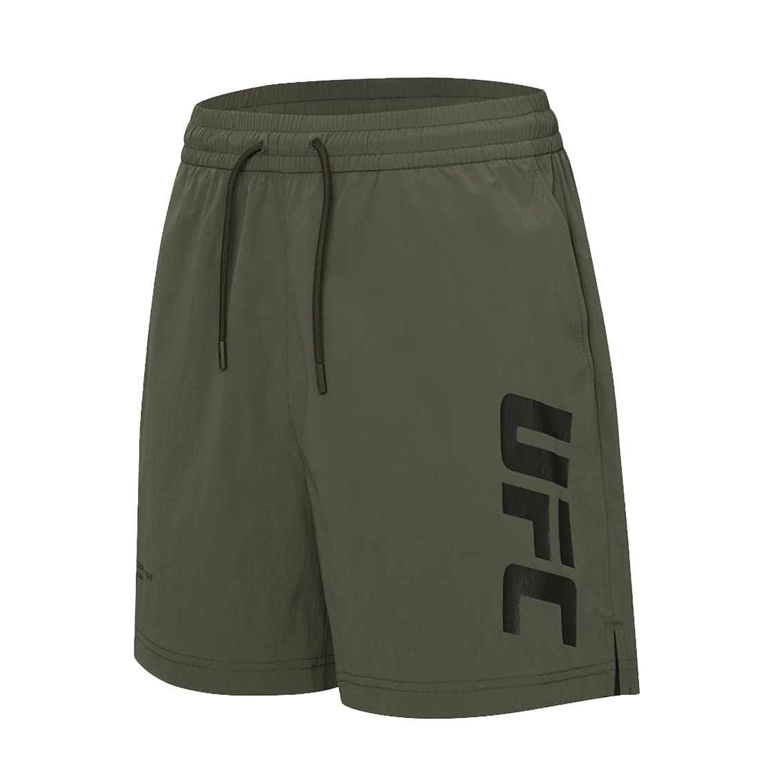 U2SPW2301 UFC SPORT Essential Relaxed Fit Short Pants Dark Khaki