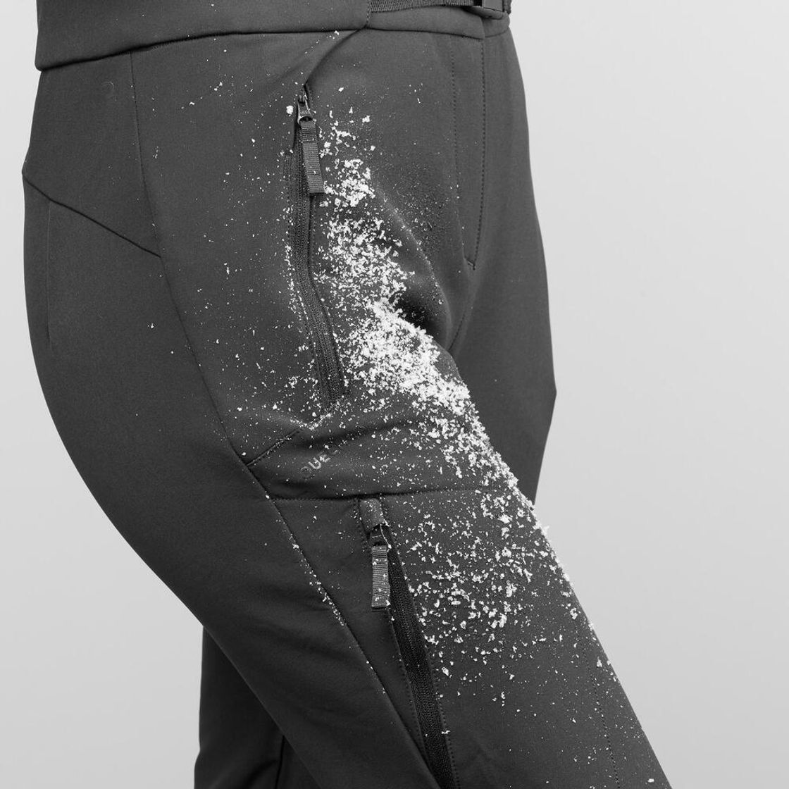 데카트론 여성 등산 방한발수 바지 SH500 벤틸레이션 적용 블랙(DECATHLON Women's Warm Water-Repellent Hiking Trousers SH500 Ventilation Black) - 5