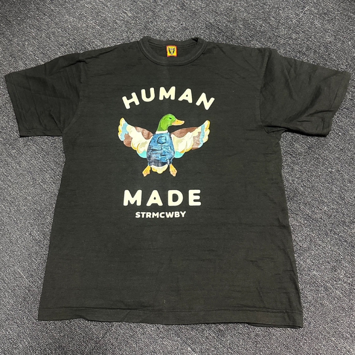Human Made Graphic T-Shirt #13 Black 착용 스타일