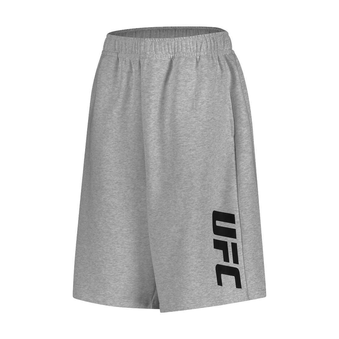 유에프씨 스포츠 빅로고 버뮤다 쇼츠 멜란지그레이 U2SPW2322MG(UFC SPORT Big Logo Bermuda Short Pants Melange Grey)