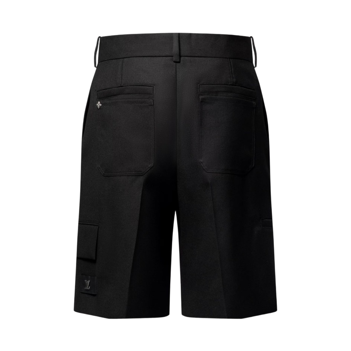 루이비통 테일러드 울 카고 쇼츠 블랙(Louis Vuitton Tailored Wool Cargo Shorts Black) - 2
