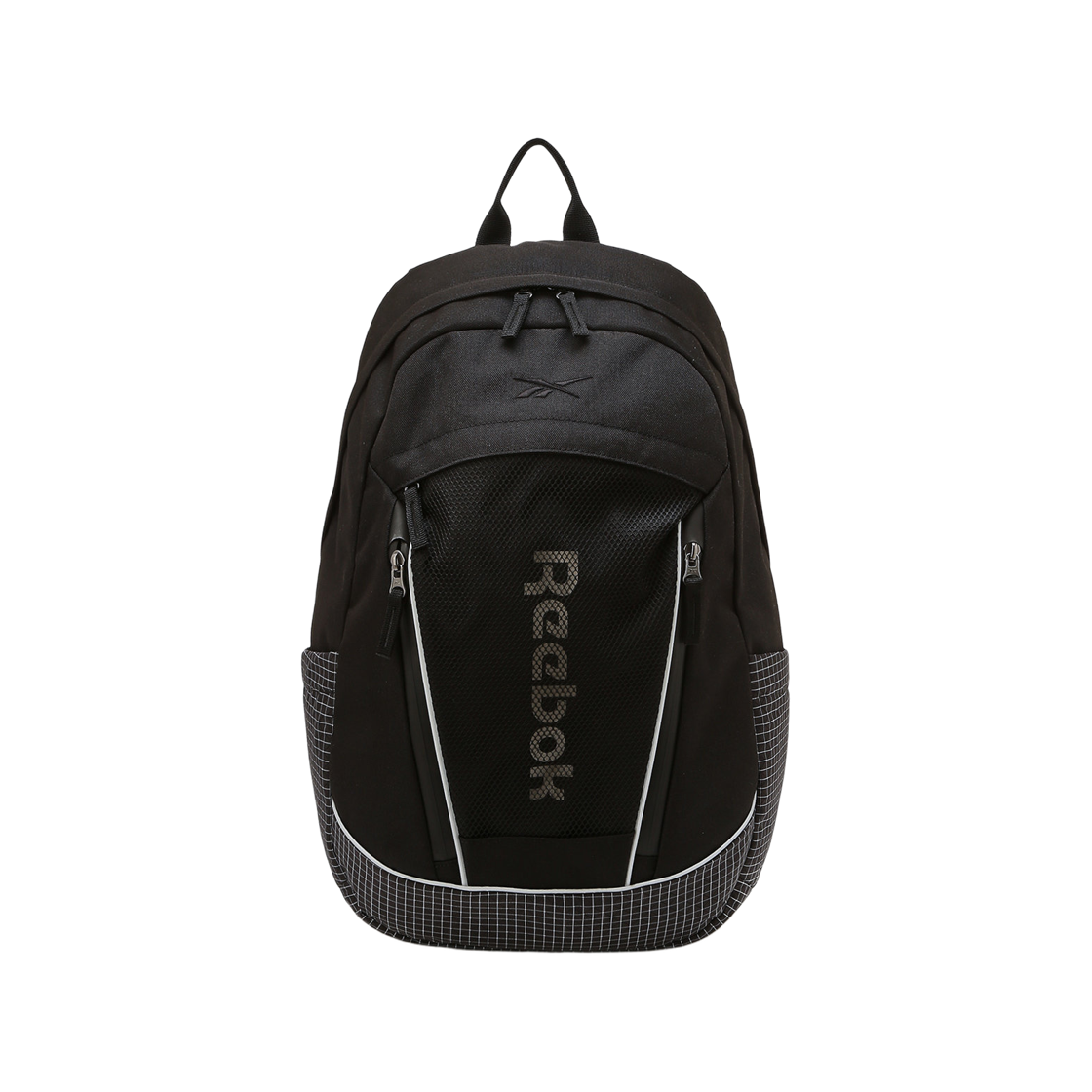 리복 메쉬 프론트짚 슈 백팩 블랙(Reebok Mesh Front Zip Shoe Backpack Black) - 1