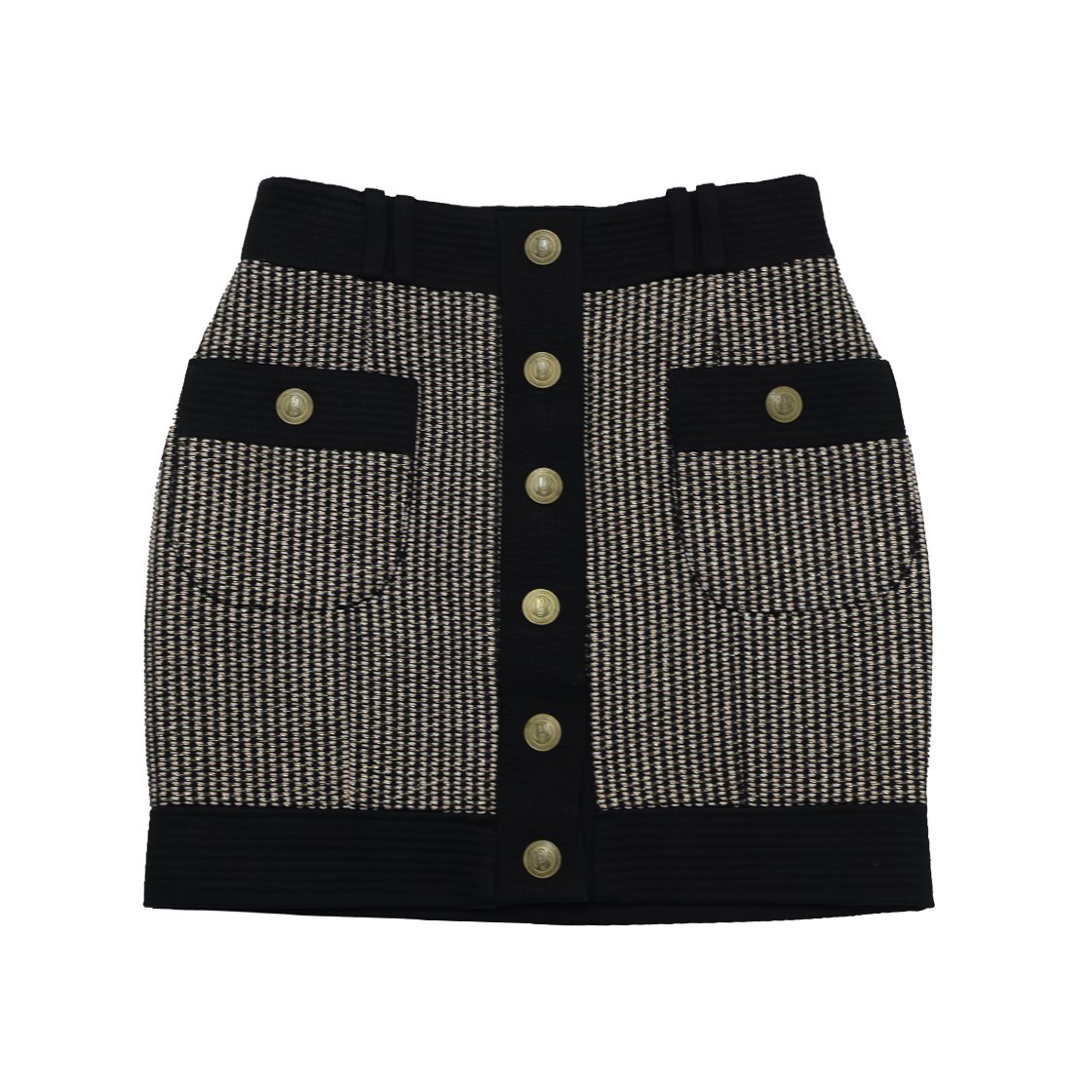 발망 피에르 스커트 블랙(Balmain Pierre Skirt Black)