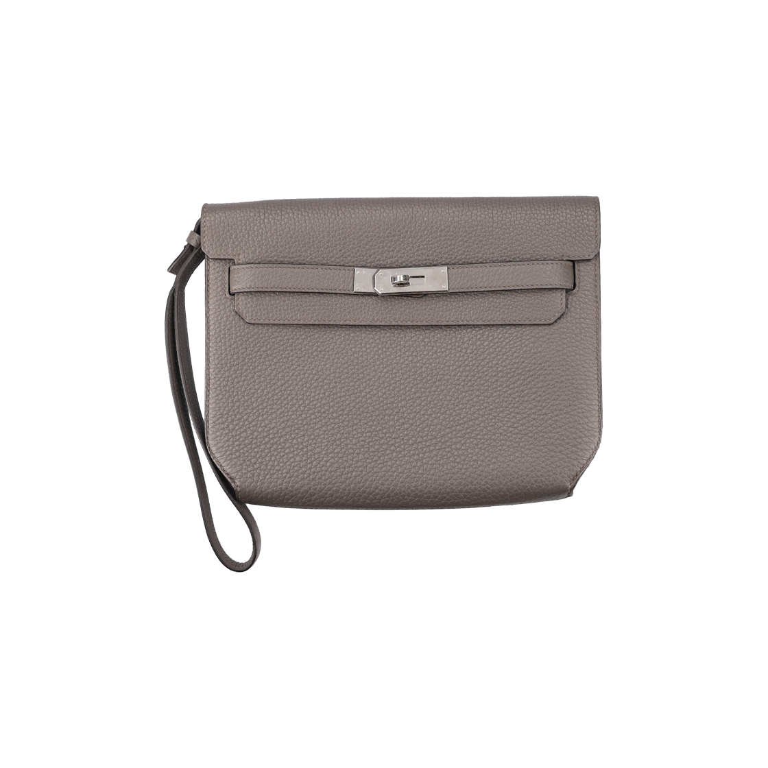 ITMS6J729Q5T Hermes Kelly Depeche 25 Pouch in Togo Leather with Palladium Hardware, U Stamp