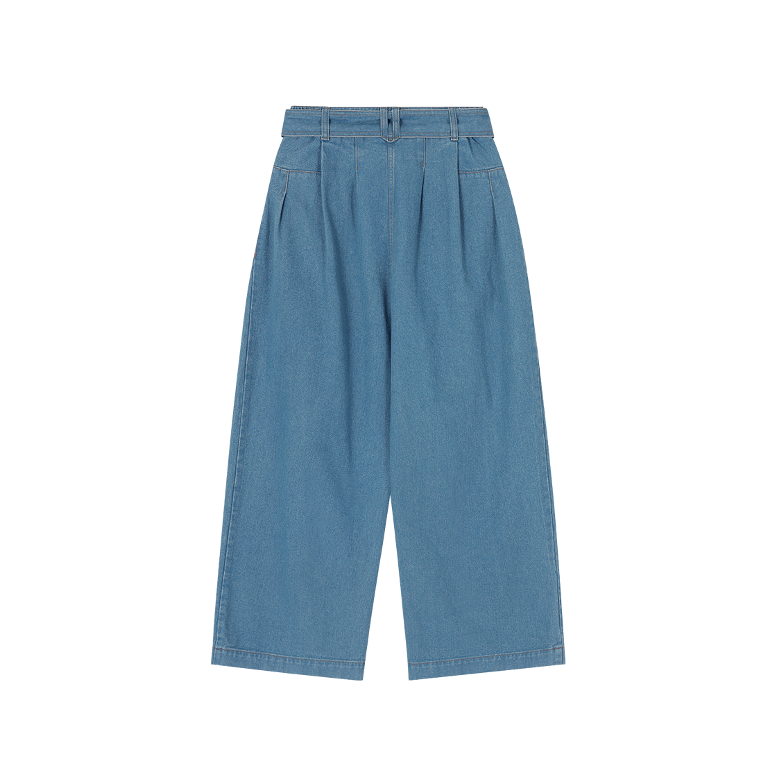 (W) 송지오 컬렉션 엣지폴드 볼륨 데님 블루((W) SONGZIO COLLECTION Edgefold Volume Denim Blue) - 2