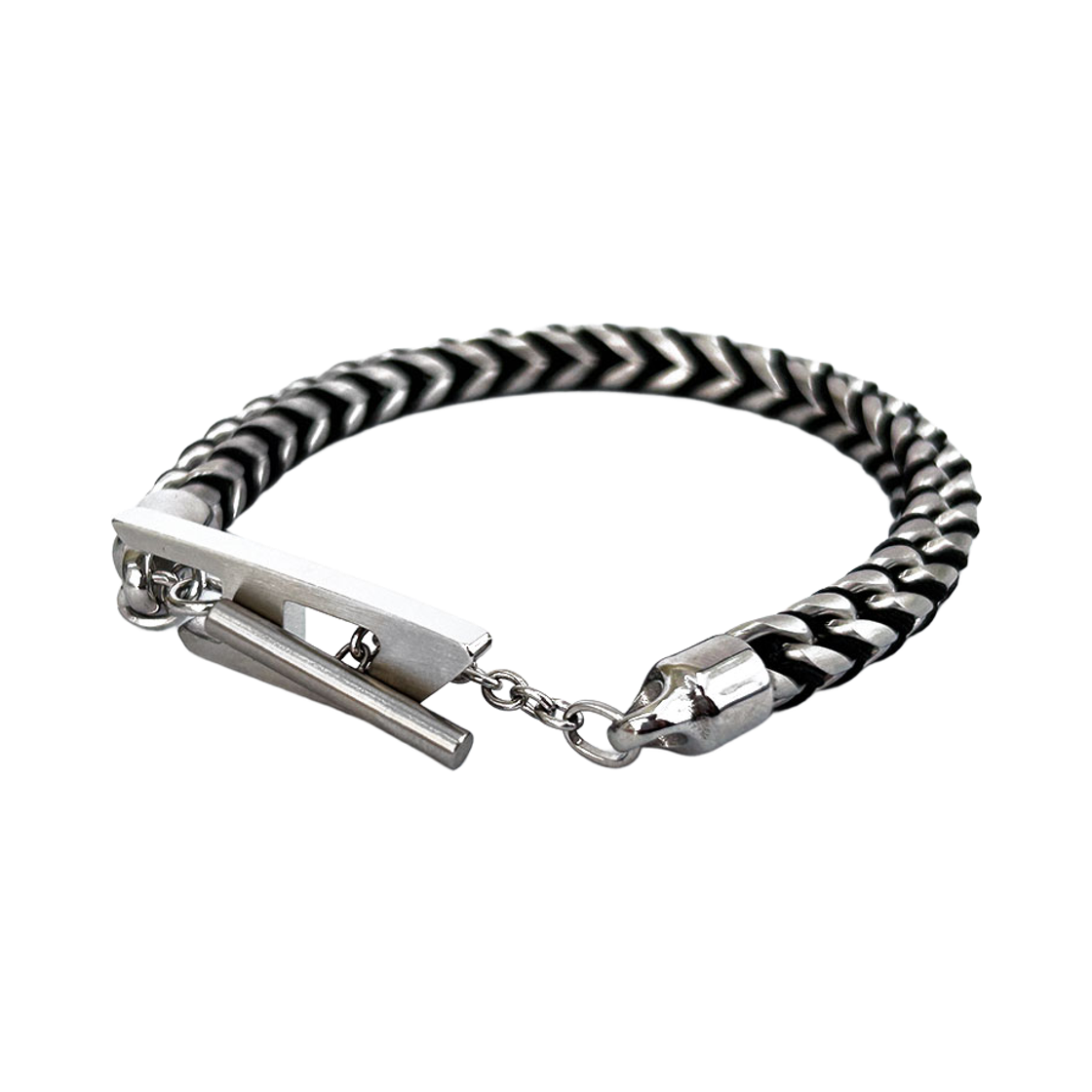 DX1540040 [25% 쿠폰] Diesel Dx1540040 Stainless Steel D Logo Chain Bracelet Silver