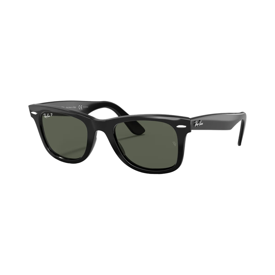 RB2140F 901 54 [25% 쿠폰] Ray-Ban Original Wayfarer Classic Polished Black Frame Green Classic G-15 Lenses Low Bridge Fit 54 Size